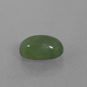 Giadeite Verde naturale da 2.06 ct, Taglio ovale, Trasparente