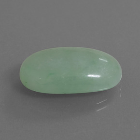 Giadeite Verde naturale da 18.38 ct, Taglio ovale, Traslucido