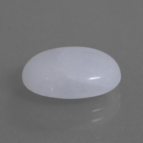 Giadeite naturale blu da 7,79 ct, taglio ovale, traslucido