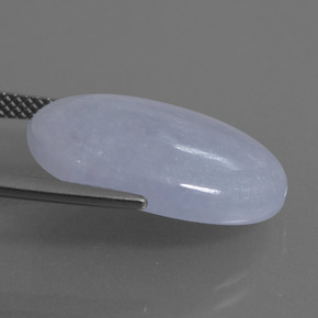 Giadeite Lavanda naturale da 14.80 ct, Taglio ovale, Traslucido