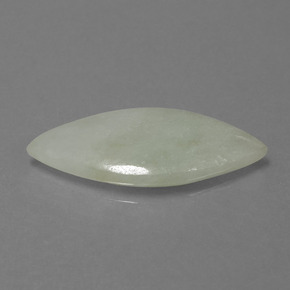 Giadeite Verde naturale da 5.80 ct, Taglio marquise, Traslucido