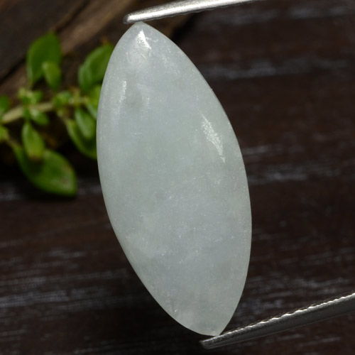 Giadeite naturale verde da 5,79 ct, marchesa, traslucido