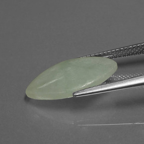 Giadeite Verde naturale da 5.03 ct, Taglio marquise, Traslucido