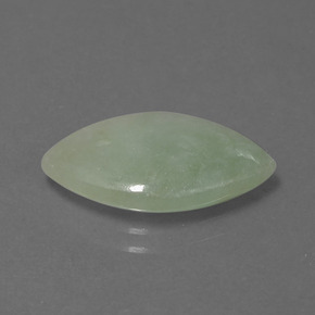 Giadeite naturale verde da 5,03 ct, marchesa, traslucido