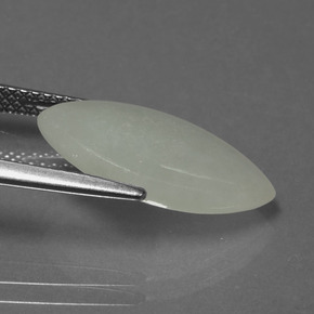 Giadeite Verde naturale da 4.68 ct, Taglio marquise, Traslucido