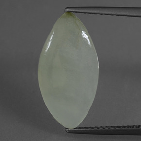 Giadeite naturale verde da 4,88 ct, marchesa, traslucido