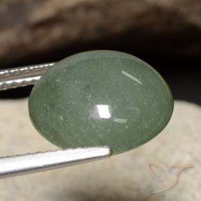 Giadeite Verde medio naturale da 7.91 ct, Rotondo, Traslucido