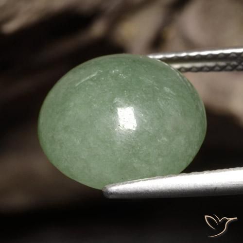 Giadeite Verde medio naturale da 7.98 ct, Rotondo, Traslucido