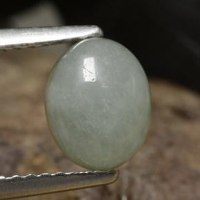 Giadeite Verde naturale da 1.94 ct, Taglio ovale, Traslucido