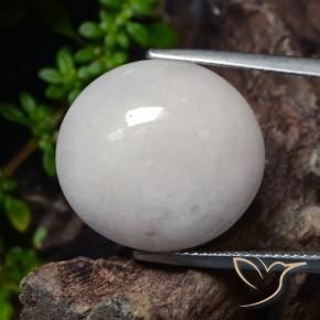 Giadeite Grigio naturale da 23.31 ct, Ovale, Traslucido