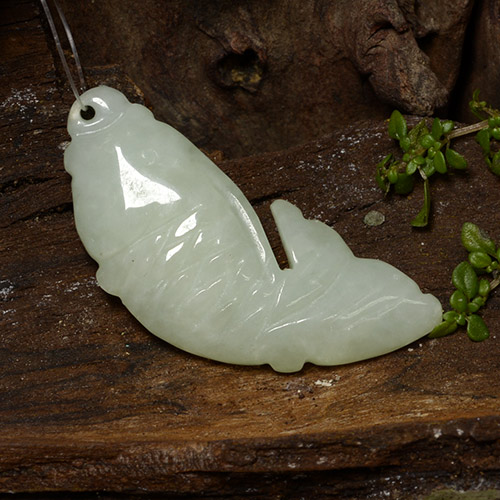 Giadeite Verde medio naturale da 27.18 ct, Forma fantasia, Traslucido