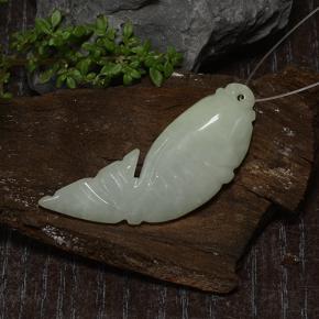 Giadeite Verde medio naturale da 28.60 ct, Forma fantasia, Traslucido