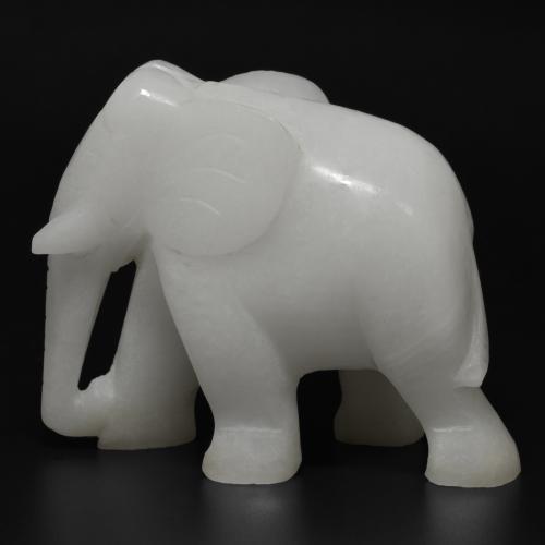 Giadeite Bianco grigio naturale da 1256.64 ct, Forma fantasia, Opaco