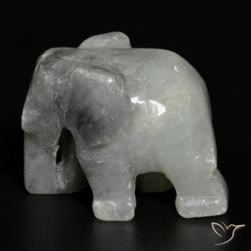 Giadeite Grigio medio naturale da 67.48 ct, Taglio a fantasia, Opaco