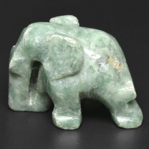 Giadeite Verde freddo naturale da 61.91 ct, Forma fantasia, Opaco