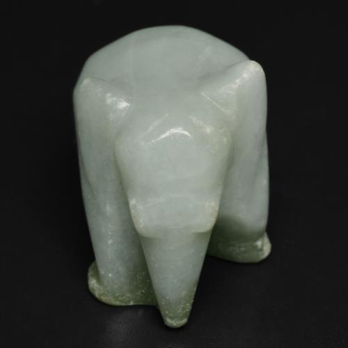 Giadeite Verde medio naturale da 68.64 ct, Forma fantasia, Opaco