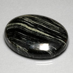 Diaspro naturale multicolore da 90,32 ct, taglio ovale, opaco