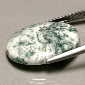 Diaspro Multicolore naturale da 17.74 ct, Taglio ovale, Opaco