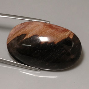 Diaspro naturale multicolore da 60,69 ct, taglio ovale, opaco