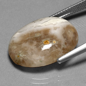 Diaspro naturale multicolore da 14,72 ct, trasparente, trasparente/traslucido