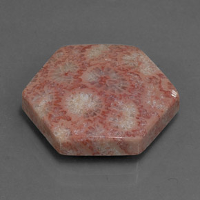 Diaspro naturale multicolore da 13,39 ct, forma fantasia, opaco