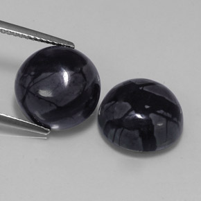 Gemme di Diaspro Multicolore naturale da  ct, Taglio rotondo, Opaco