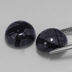 Gemme di Diaspro Multicolore naturale da  ct, Taglio rotondo, Opaco