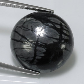 Diaspro naturale multicolore da 20,62 ct, taglio rotondo, opaco