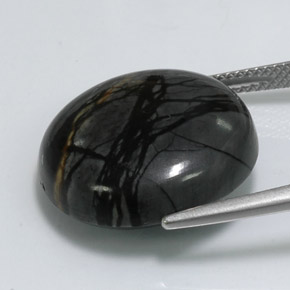 Diaspro naturale multicolore da 19,32 ct, taglio rotondo, opaco