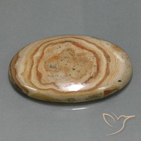 Diaspro Multicolore naturale da 55.06 ct, Ovale, Opaco