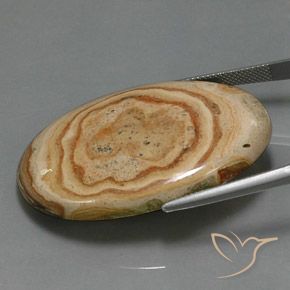 Diaspro Multicolore naturale da 55.06 ct, Ovale, Opaco