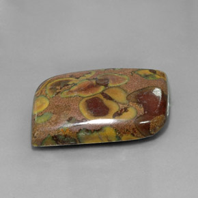 Diaspro Multicolore naturale da 34.76 ct, Forma fantasia, Opaco