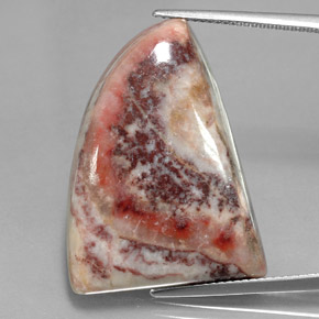 Diaspro naturale multicolore da 33,30 ct, forma fantasia, opaco