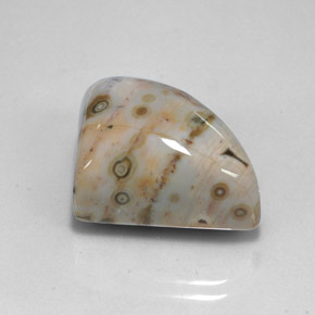 Diaspro naturale multicolore da 21,44 ct, forma fantasia, opaco