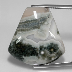 Diaspro Multicolore naturale da 29.53 ct, Forma fantasia, Opaco