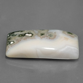 Diaspro naturale multicolore da 24,14 ct, baguette, opaco