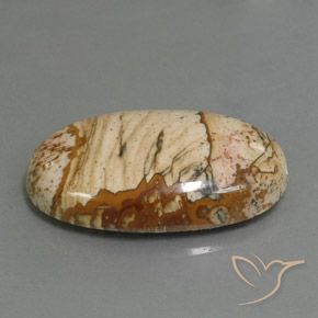 Diaspro Multicolore naturale da 18.14 ct, Ovale, Opaco