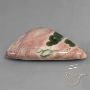 Diaspro Multicolore naturale da 43.00 ct, Taglio trillion, Opaco