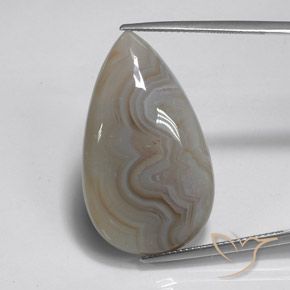 Diaspro Multicolore naturale da 26.74 ct, Forma a pera, Opaco