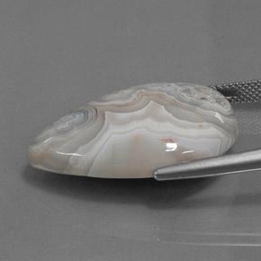 Diaspro naturale multicolore da 23,01 ct, taglio a pera, opaco