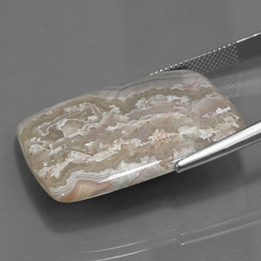 Diaspro Multicolore naturale da 36.35 ct, Taglio a baguette, Opaco