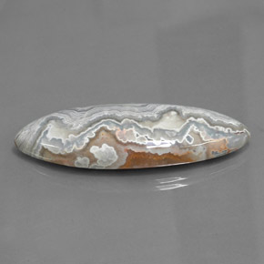 Diaspro Multicolore naturale da 41.50 ct, Taglio marquise, Opaco