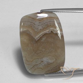15.42ct Naturale Multicolore Diaspro, Taglio a baguette, Opaco