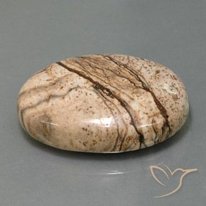 Diaspro Multicolore naturale da 40.47 ct, Ovale, Opaco