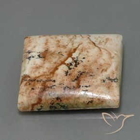 Diaspro Multicolore naturale da 25.13 ct, Quadrato, Opaco