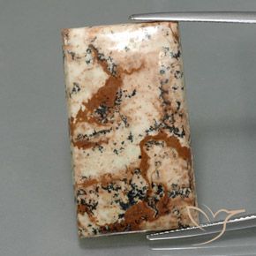 26.28ct Naturale Multicolore Diaspro, Taglio a baguette, Opaco