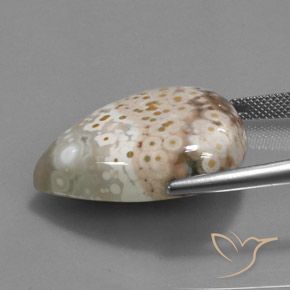 Diaspro Multicolore naturale da 33.07 ct, Forma a pera, Opaco