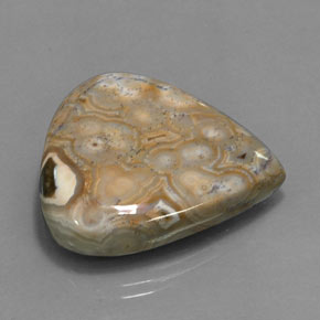 Diaspro Multicolore naturale da 38.48 ct, Forma a pera, Opaco