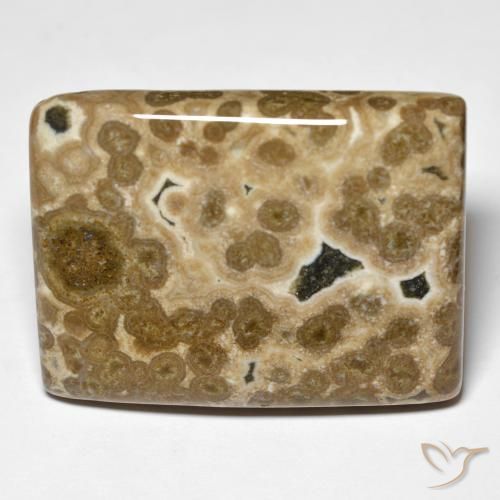 63.72ct Naturale Multicolore Diaspro, Taglio a baguette, Opaco