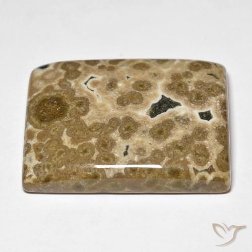 Diaspro Multicolore naturale da 63.72 ct, Taglio a baguette, Opaco